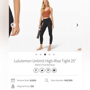 Lululemon Unlimit Legging